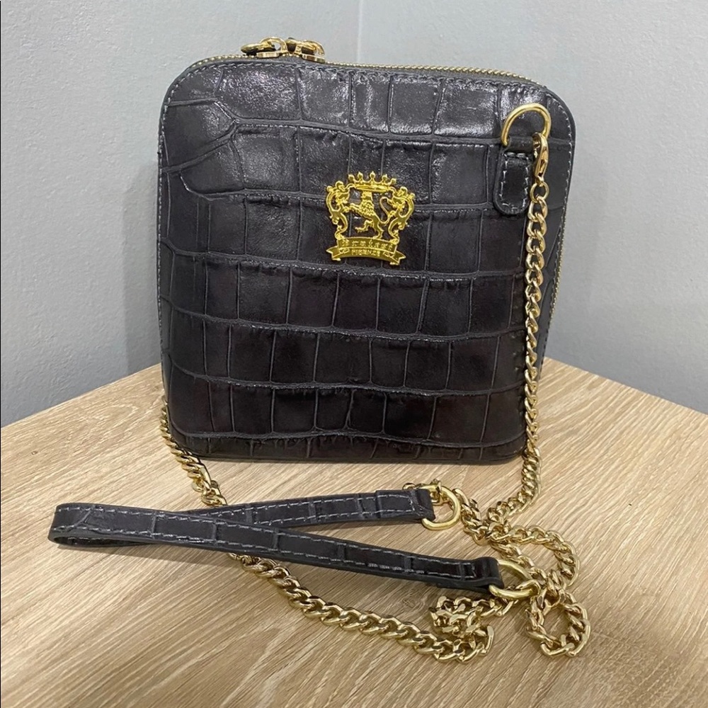 Pratesi Firenze Leather Crossbody Bag
